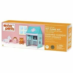 Antsy Pants Pet Clinic Build & Play Set